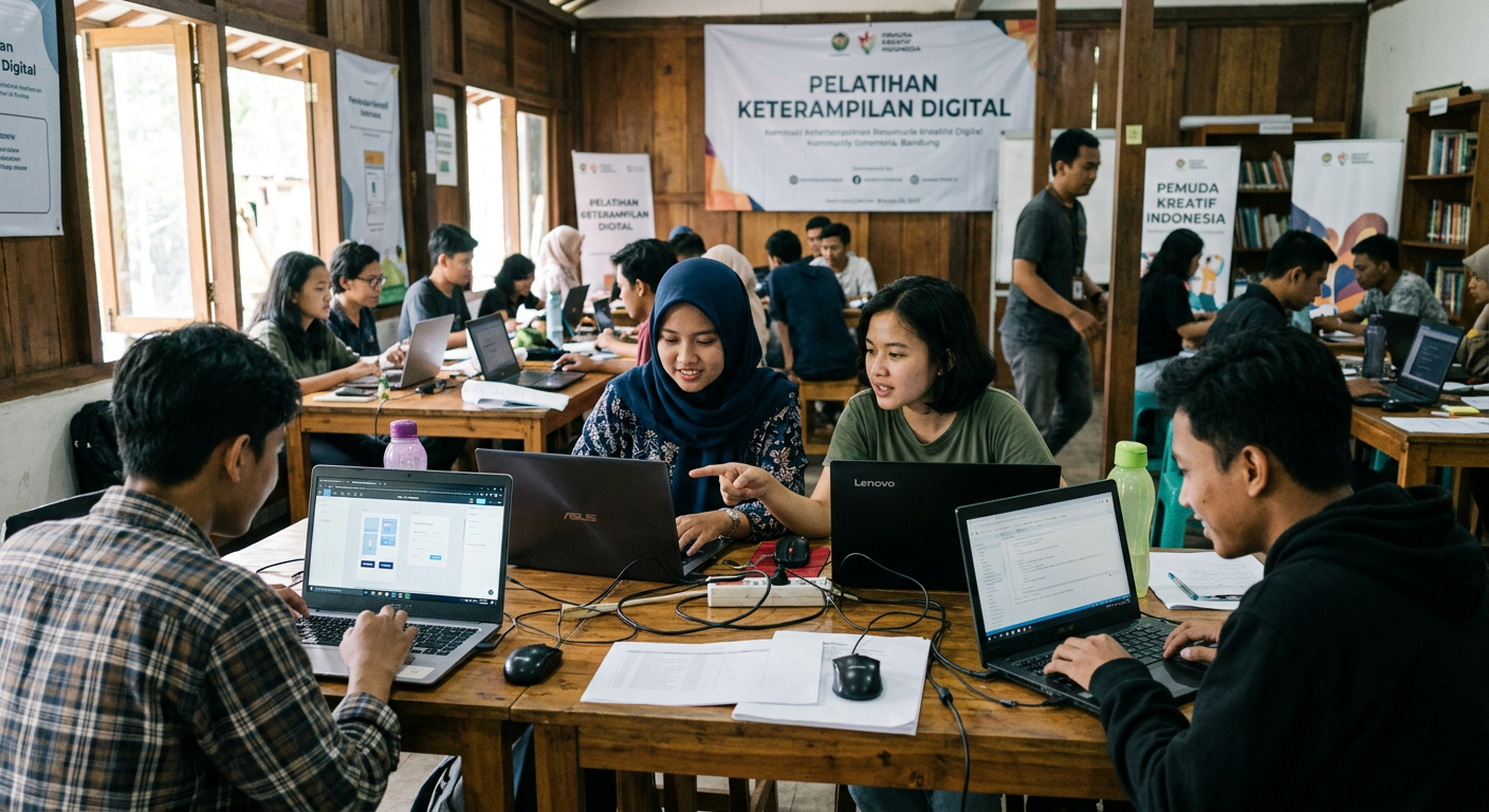 LIVESGP SLEMAN Gelar Workshop Literasi Digital untuk Pemuda